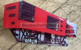 ac805 - 89 - Infobox Berlin - c1995 unusual pin for temporary public information office at Potsdamer Platz