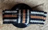 ac801 - original German WW1 medal ribbon buttonhole device - Hindenburg Cross