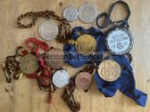 ac791 - lot of East German DDR sports winners medals