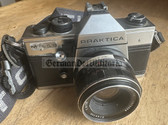 oo033 - East German Praktica MTL5B camera with East German Meyer Optik Görlitz lens & Praktica strap - as used by the Grenztruppen Border Guards