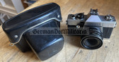oo047 - East German Praktica Super TL2 camera with East German Carl Zeiss Jena lens & hard case & user manual - as used by the Grenztruppen Border Guards