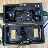 wo067 - East German NVA, Grenztruppen and others FF63S military field phone with carry strap