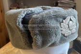 wo112 - East German Customs Zollverwaltung officer Ushanka winter hat - size 53