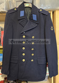 kmo025 - NVA Volksmarine VM Navy Uniform Kolani winter jacket - Matrose Coastal Service specialisation patch - size sg48
