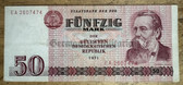 od229 - East German 50 Marks issued banknote from 1975 - legal tender - very good condition