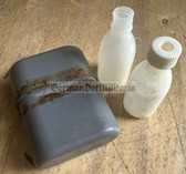 gb002 - original East German EP68 Entgiftungspäckchen - personal decontamination kit - carried in gas mask bag