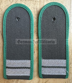 sbgt003c - STABSGEFREITER - Grenztruppen - Gabardine Berlin Border Guards & Border Crossings & Females only - pair of shoulder boards - ft0