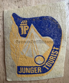 ft020 - patch for the Junge Pioniere (young pioneers) tourism achievement badge in gold