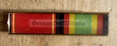 is001 - 2 place paper medal ribbon bar - NVA or Stasi - senior NCO rank or junior Officer rank