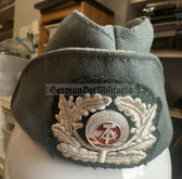 ft037 - Volkspolizei VP VoPo Police Female Officer Schiffchen Overseas hat - size 51