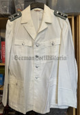 wo058 - white VP VoPo Volkspolizei traffic police jacket - Meister rank - size g52