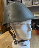 wo031 - Romanian Army M73 steel helmet Stahlhelm - c1976 dated