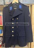 kmo009 - NVA Volksmarine VM Navy Uniform Kolani winter jacket - Matrose Coastal Service specialisation patch - size g44