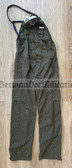 ft060 - scarce UTV Strichtarn trousers for armour/Panzer crews with emergency pull out strap - size g44