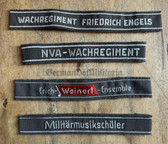 ft058 - lot of 4x original NVA cuffband cuff title