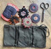 ft059 - c1959 dated scarce Bundeswehr issue sewing kit in pouch - complete