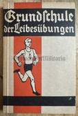 ac886 - c1930s HJ Hitler Youth - PE Sports instructions book with many illustrations