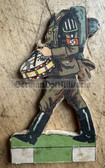 ac892 - RAD Reichsarbeitsdienst toy drummer bandsman