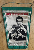 ac895 - Polizeiruf 110 - East German Detective/Police TV series - VP VoPo Volkspolizei Wimpel Pennant
