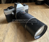 oo053 - East German Praktica MTL5 camera with Prakticar tele lens - as used by the Grenztruppen Border Guards