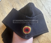 kmo026 - c1991 dated Bundesmarine Bundeswehr Navy Schiffchen Overseas Cap - size 63