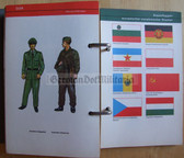 wb004 - c1968 East German Communist NVA Army handbook DDR GDR Uniforms weapons - 1st edition