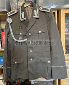 wo211 - NVA Army career NCO Uniform Jacket with good awards - Panzer Feldwebel - size g48