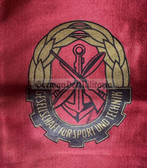 ft024 - c1977 original GST flag banner award streamer pennant - 22" long