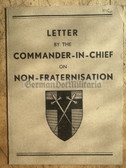 ac917 - March 1945 Field Marshall Montgomery - order about non fraternisation with the German population