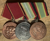 is008 - 3 place parade medal bar for uniforms - NVA & Stasi MfS