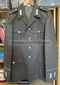wo204 - NVA Army Conscript Parade Uniform jacket - Rear Services RD Soldat rank - size ug48
