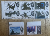 ac934 - Great Britain c1965 - 25th Anniversary Battle of Britain BLOCK SG 671pa