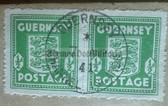 ac935 - c1941 German occupation of the Channel Islands - Guernsey letter with stamps and cancellation