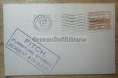 ac941 - c1943 German occupation of the Channel Islands - Jersey postcard with stamp and cancellation
