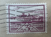 ac945 - c1943 German occupation of the Channel Islands - Jersey letter with stamp and cancellation
