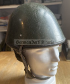 wo197 - Romanian Army M73 paratrooper jump helmet
