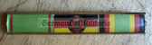is008 - 3 place paper medal ribbon bar - Stasi & Grenztruppen Border Guards - senior NCO rank or junior Officer rank