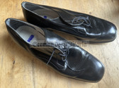 gw001 - original pair of NVA, Grenztruppen, Volkspolizei, Stasi/MfS dress uniform shoes - worn by all ranks - Size NVA 33/EU 49.5/UK 13/US 14