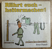 wb043 - c1979 East German book - NVA military fun cartoons