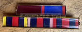 is041 - 5 place paper medal ribbon bar - Freiwillige Feuerwehr - Voluntary Fire Service