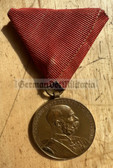 wm005 - c1898 Austro-Hungarian Empire Austria Franz Joseph I Jubilee medal