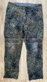 gw025 - c1996 dated Bundeswehr West German Army Flecktarn Camo combat trousers - size 16 (XXL - 42" waist)