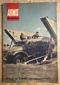 wz233 - NVA & Grenztruppen soldier magazine AR Armeerundschau from January 1967