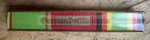 is033 - 3 place paper medal ribbon bar - Stasi & Grenztruppen Border Guards - senior NCO rank or junior Officer rank