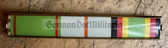 is005 - 3 place paper medal ribbon bar - Stasi & Grenztruppen Border Guards - senior NCO rank or junior Officer rank
