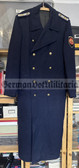 kmo014 - NVA Volksmarine VM Navy Wintermantel great coat - Oberfähnrich rank - size sg48-1