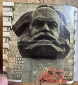 ob001 - c1984 miniature book - The DDR with many photos - German language edition