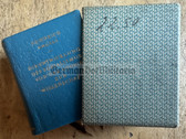 ob035 - c1971 miniature book - Friedrich Engel's book Utopia - German language edition