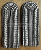 sbsv007 - 9 - OBERWACHTMEISTER DER SV - Strafvollzug - Prison Service - pair of shoulder boards