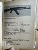 wb043 - c1979 pocket diary for soldiers of the NVA - calendar, weapons, insignia and other info